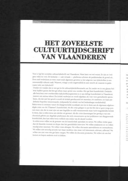 Rektoverso Het Zoveelste Geval Van Zelfoverschatting 